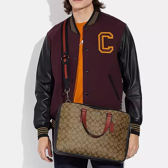 Coach Graham Slim Laptop Satchel - Picture 5 of 5